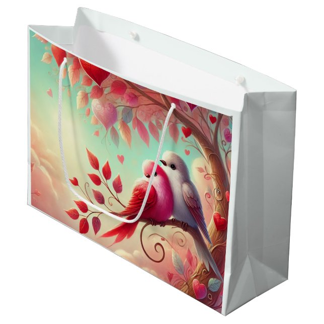 Kärlek ligger i luft sötfåglar (Framsidan Vinklad)