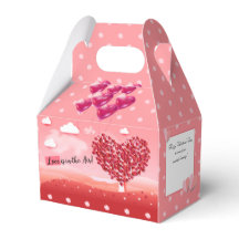 "Kärlek ligger i Luft!" vackra Hearter vid Kärlek 