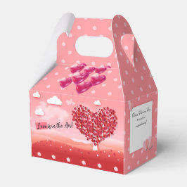 "Kärlek ligger i Luft!" vackra Hearter vid Kärlek  Presentaskar