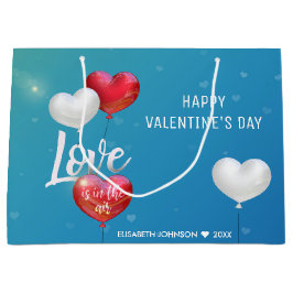 Kärlek ligger i Luft Valentine Balloons - Gift Bag