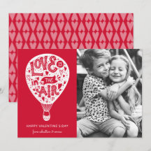 Kärlek ligger i Luft | Vit | Valentine Photo