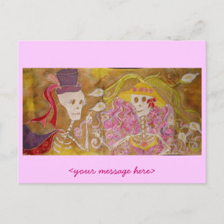 kärlek ligger i luft vykort