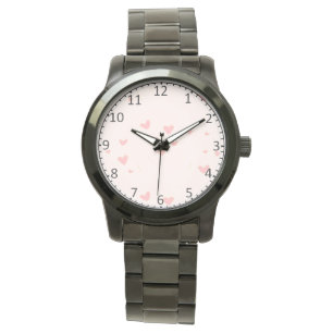 Kärlek ligger i rosans luftar armbandsur