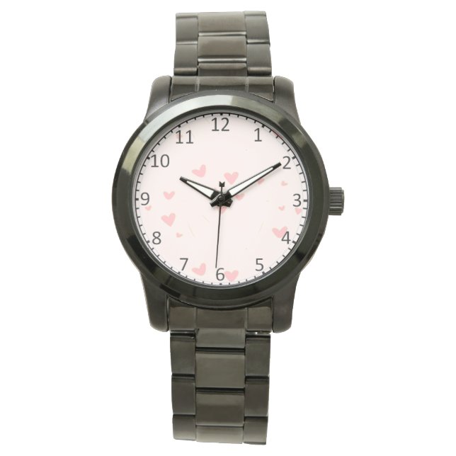 Kärlek ligger i rosans luftar armbandsur (Framsida)