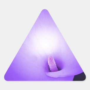 Kärlek Light,Lilie_ Triangelformat Klistermärke