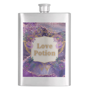 Kärlek lila mönster art av Renee Lavoie Fickplunta