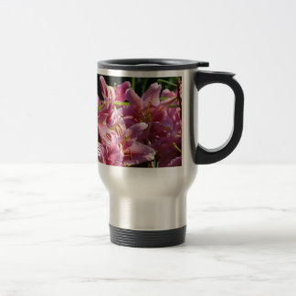 Kärlek Liljor Älskar Lilje Blommor Kaffe Muggar an