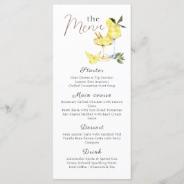 Kärlek Limoncello Cocktail Möhippa Meny