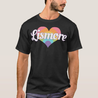 Kärlek Lismore - Australien - Rainbow Heart Lismor T Shirt