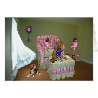 Kärlek lite varstans hälsningskort