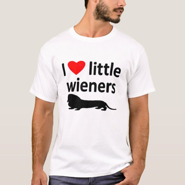 KÄRLEK LITTLE WIENERS TEE (Framsida)