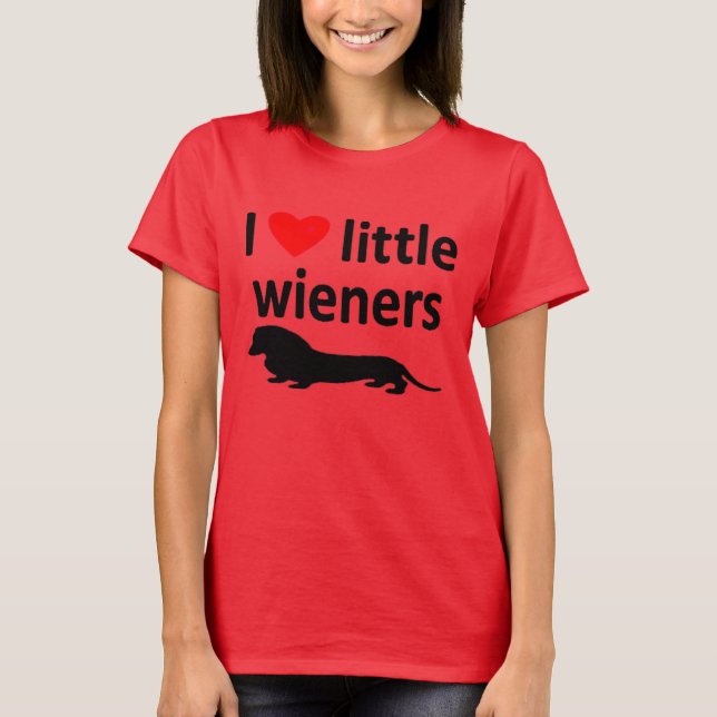 KÄRLEK LITTLE WIENERS TEE SHIRT (Framsida)