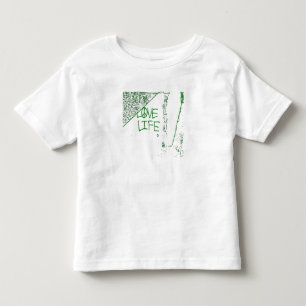 Kärlek Liv Graffiti Barn T-Shirt