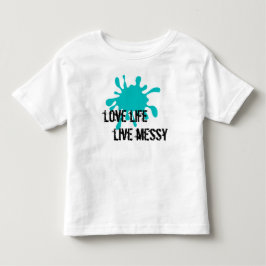 Kärlek liv, levande skit Aqua T-shirt