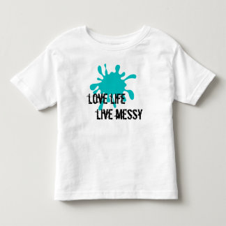 Kärlek liv, levande skit Aqua T-shirt