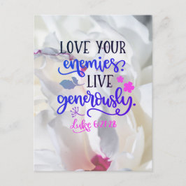 Kärlek Live Generellt Vykort