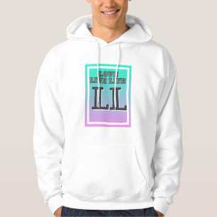 Kärlek Live Life Hoodie