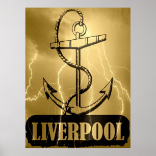 Kärlek Liverpool Poster