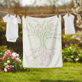 Kärlek Livets träd Vita Grönten Alla hjärtans hjär