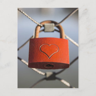 Kärlek lock vykort