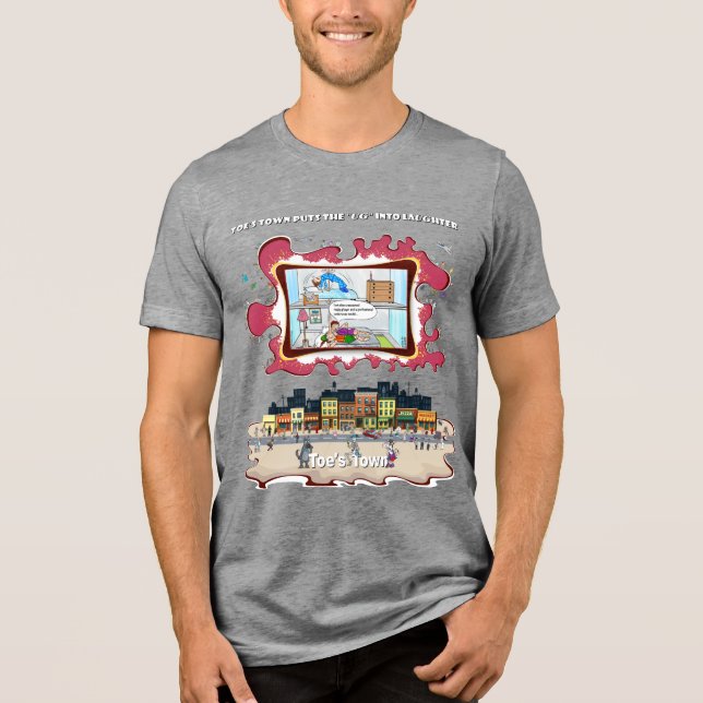 Kärlek, lögner och en dödlig nos | Absurt T Shirt (Framsida)