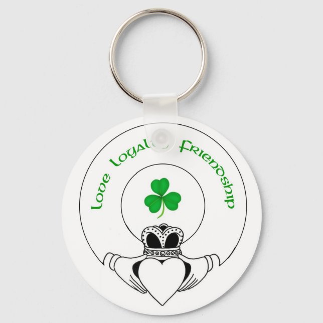 Kärlek, lojalitet, Vänskap Claddah Nyckelring (Framsida)