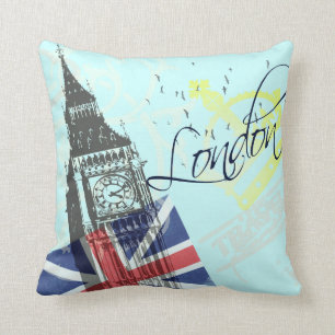 Kärlek London Kudde