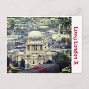 Kärlek London X - St Paul's Cathedral Vykort
