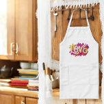 KÄRLEK Long Apron Långt Förkläde<br><div class="desc">🖤</div>