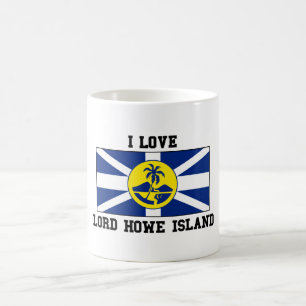 Kärlek Lord Howe Kaffemugg