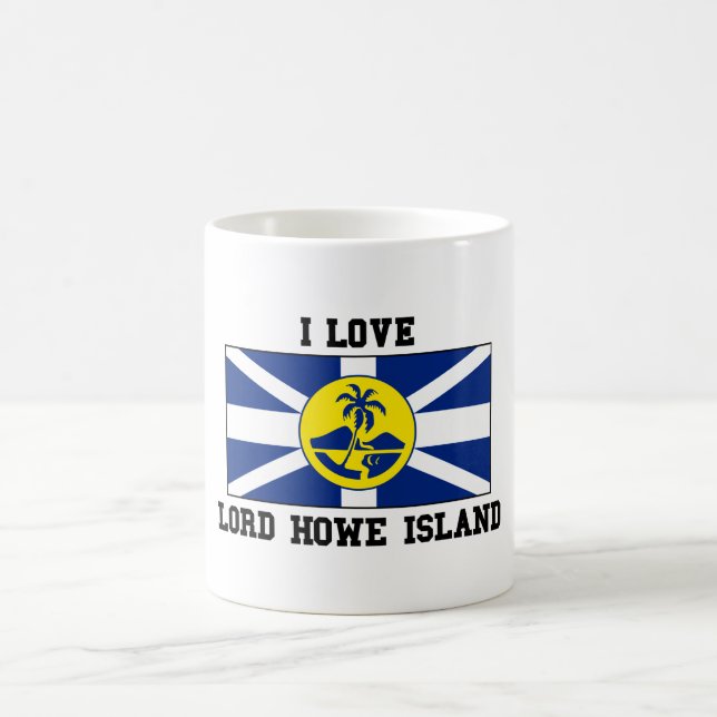 Kärlek Lord Howe Kaffemugg (Center)