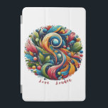 Kärlek Louder iPad Mini Skydd<br><div class="desc">Ett djärvt men milt påstående om att vänlighet är styrka. Den här strålande designen ger värme och mod till alla utrymmen,  objekt och utrustningar och påminner oss alla om att kärlek talar mycket - särskilt när världen känner sig tung.</div>