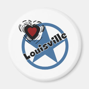 Kärlek Louisville Magnet