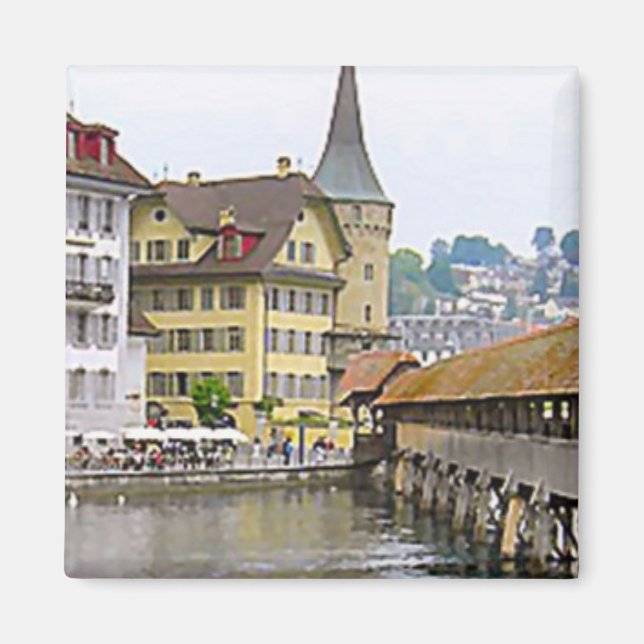 Kärlek Lucerne Magnet (Framsidan)