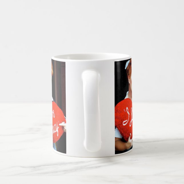 Kärlek Lucy 1 Kaffemugg (Handtag)