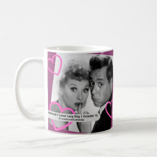Kärlek lucy kaffemugg