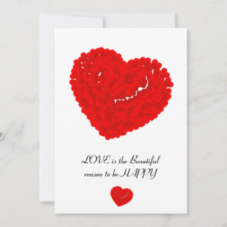 kärlek lycklig gör-det-själv julkort