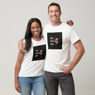 Kärlek Made Soul, citattecken för kärlek Underlägg T Shirt