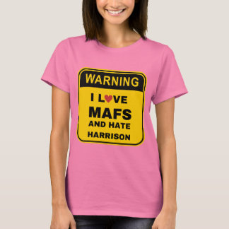Kärlek MAFS och hat Harrison T Shirt