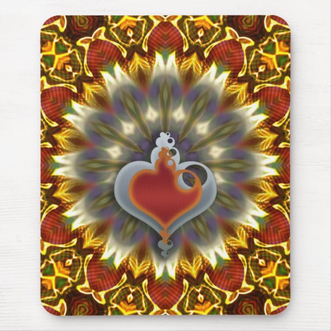 Kärlek Magic Mousepad Musmatta (Framsidan)
