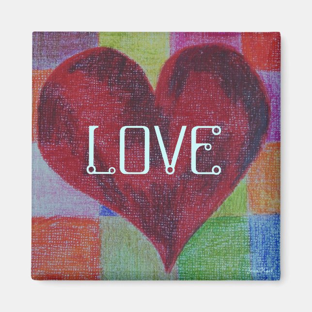 Kärlek Magnet (Framsidan)