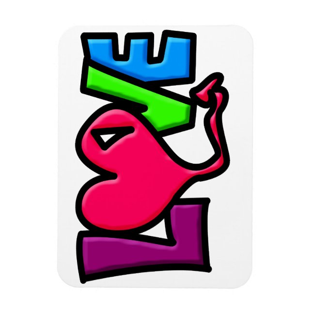 Kärlek Magnet (Vertikal)