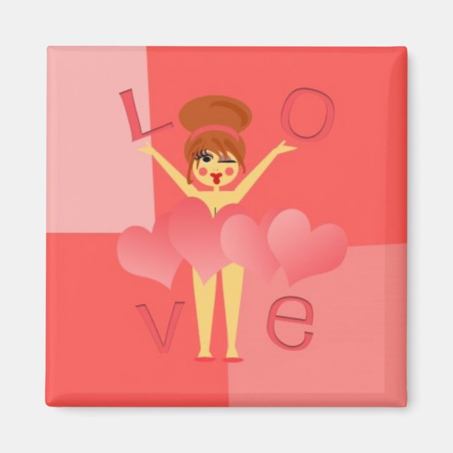 Kärlek Magnet (Framsidan)