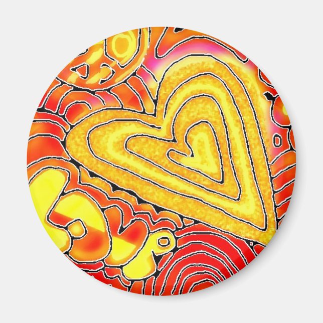 kärlek magnet (Framsidan)