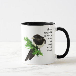 Kärlek MAGPIES så mycket jag Roligtar citat Mugg