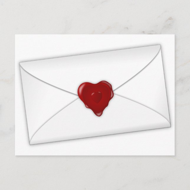 Kärlek Mail Vykort (Framsida)