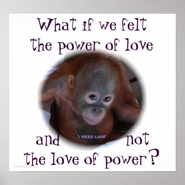 Kärlek makt poster (Framsidan)