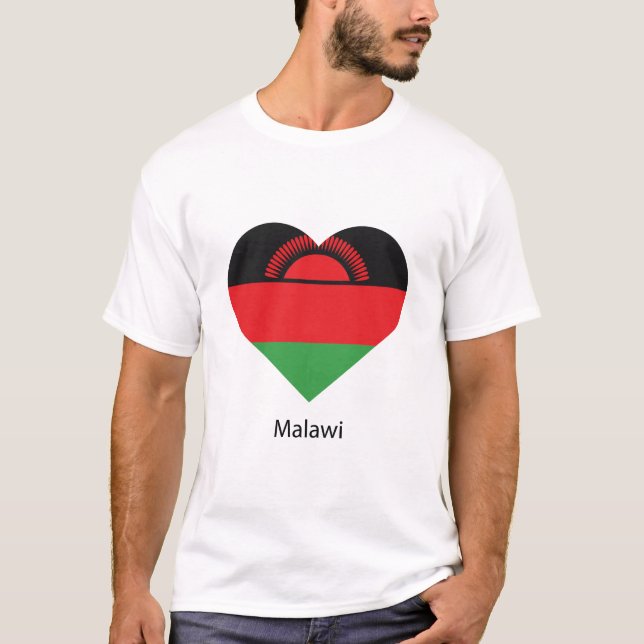 Kärlek Malawi T Shirt (Framsida)