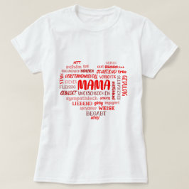 Kärlek Mamma Den dag då den ynnige mamma Gift Mor  T Shirt