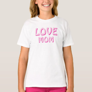 KÄRLEK MAMMA ENKLA DAUGHTER-DRESS T SHIRT